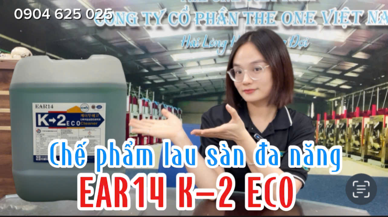 EAR14 K-2 ECO – Chế Phẩm Lau Sàn Đa Năng Khử Trùng
